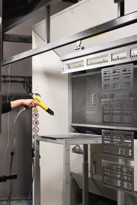 painting sheetmetal parts