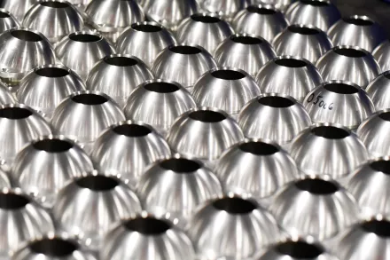 poliished metal parts